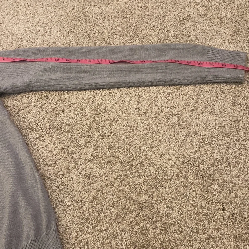 Banana Republic Merino Extra Fine Wool 1/4 Button Sweater